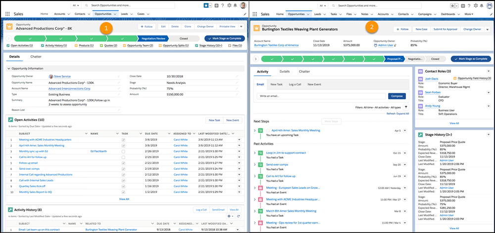 Full View Layout in Salesforce Summer '20 Release