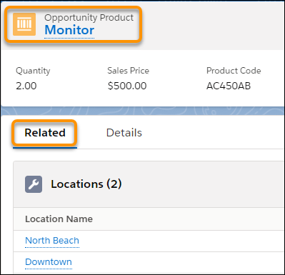 Opportunity Product Object in Salesforce Spring 21