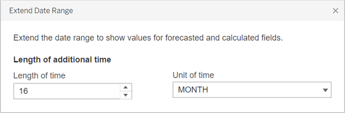Extend Date Ranges Into the future in Tableau 2020.4